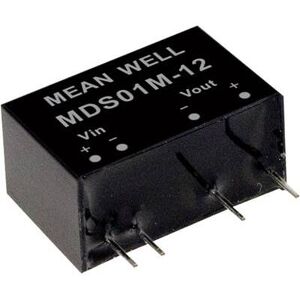 Module convertisseur cc/cc Mean Well MDS01M-12 nbr. de sorties: 1 x 84 ma 1 w 1 pc(s) - Publicité