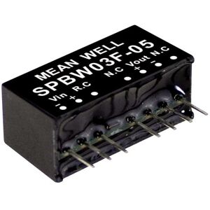 Module convertisseur cc/cc Mean Well SPBW03F-05 Nbr. de sorties: 1 x 600 mA 3 w 1 pc(s) - Publicité