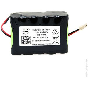 NX - Batterie NiMH 10x AA 10S1P ST2 12V 2Ah MOLEX - Publicité