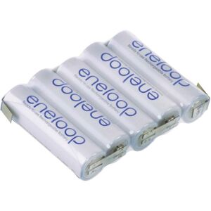 Panasonic - Pack de piles rechargeables 5x LR6 (aa) NiMH 126584 6 v 1900 mAh - Publicité