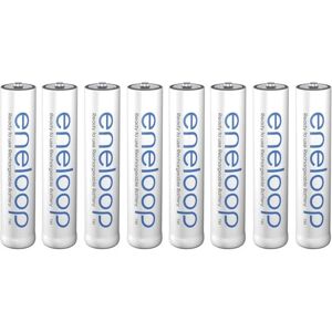 - Panasonic HR03 Pile rechargeable LR3 (aaa) NiMH 800 mAh 1.2 v 8 pc(s)