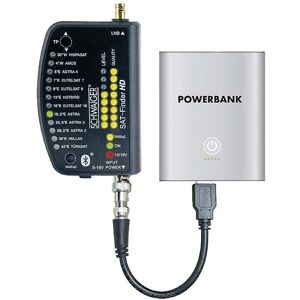 Sat Finder HD + Powerbank Pointeur satellite S586402