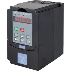 VEVOR Variateur de Frequence Variable 1,5 kW Convertisseur de Frequence, 2 hp Inverseur Volume deAir Eleve, vfd Tension deEntree 200-260 v Affichage - Publicité