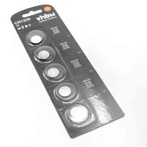 Vhbw - 100x batterie Lithium piles boutons (20x 5le pack) type CR1220 3V convient pour les appareils auditifs, montres, clés de voiture etc. Publicité