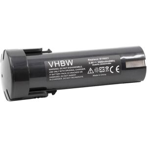 vhbw 2x Batterie compatible avec ABB SDF-AK210 outil électrique (3300mAh NiMH 2,4V) - Publicité