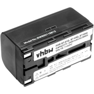 Vhbw - Batterie compatible avec Topcon GTS-751, GTS-752, GTS-900, is Stations, qs Stations outil de mesure (4400mAh, 7,4V, Li-ion) - Publicité