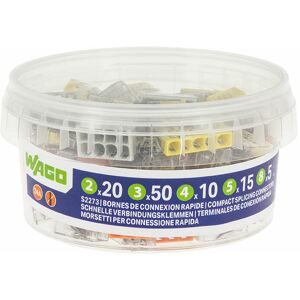 - Pot de 100 bornes de connexion automatique S2273 2,3,4,5 et 8 entrées