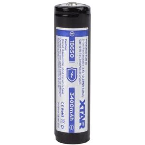 - ACCU LI-ION CYLINDRIQUE 3.6 V - 3400 mAH - 18650 - white