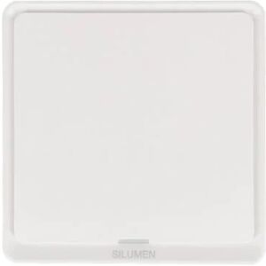 Interrupteur Connecté WiFi Simple Poussoir Blanc - SILAMP