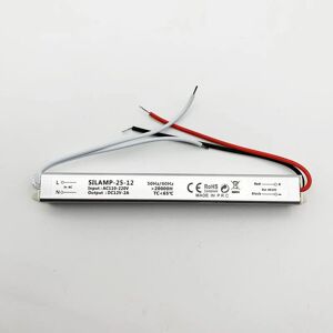 Transformateur 220V 12V IP44 25W DC 2A - SILAMP