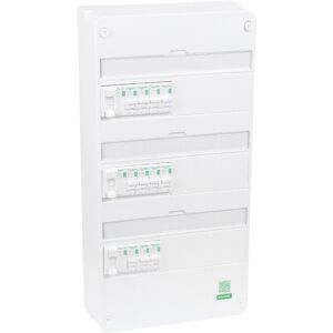 Schneider Electric Tableau pre-equipe peignable Resi9 XP Schneider 3 rangees 39m