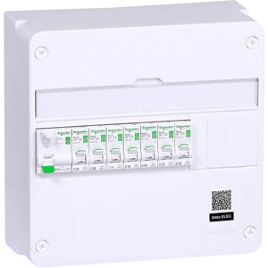 Schneider Electric Tableau pré-équipé brochable Resi9 - TAMC XE Schneider 1 rangée 13m - extension