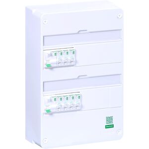 Schneider Electric Tableau pré-équipé brochable Resi9 - TAMC XE Schneider 2 rangées 26m - T1/T3