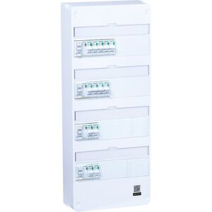 Schneider Electric Tableau pré-équipé brochable Resi9 - TAMC XE Schneider 4 rangées 52m - T5+