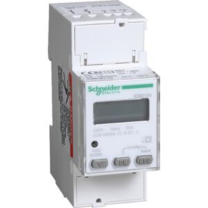 Schneider Electric Compteur d'énergie monophasé digital Acti9 iEM Schneider 230V - 63A