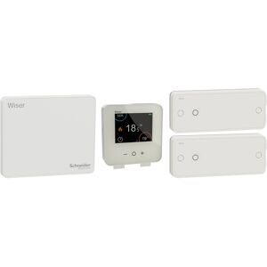 Schneider Electric Kit thermostat connecté pour radiateurs électriques Wiser Schneider