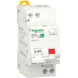 Schneider Electric Disjoncteur différentiel Resi9 XP Schneider 32A - Type FSI - Courbe C