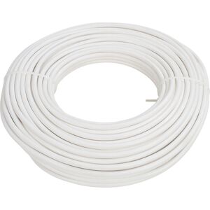 HBF Câble électrique HO5VV-F 50m 3G2,5mm² - blanc