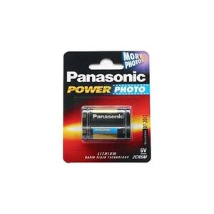 Panasonic 2CR-5MEP/1B - Pile pour appareil photo 2 CR5 - Li - 1600 mAh - Publicité