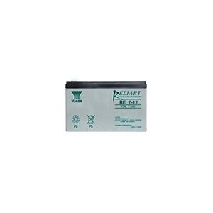 Yuasa Batterie au plomb 12 V 7 Ah RE7-12 plomb (AGM) (l x h x p) 151 x 98 x 65 mm connecteur plat 6,35 mm - Publicité