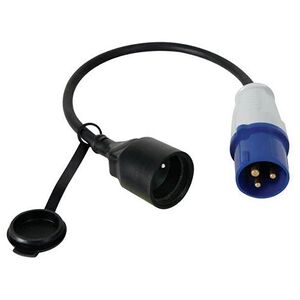 JLELECTRONIQ CÂBLE ADAPTATEUR AVEC FICHE MÂLE VERS FICHE CEE - TERRE FRANÇAISE - H07RN-F 3G2.5 - 0.4 m - Publicité