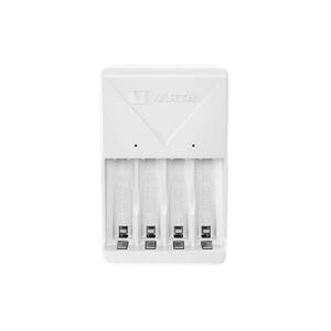 Varta Easy Charger - 4,5 h chargeur de batteries - (pour 2/4xAA/AAA) + batterie 4 x type AA - NiMH - 2100 mAh (Europlug) - Publicité