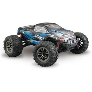 Absima Spirit noir, bleu brushed 1:16 Auto RC électrique Monstertruck 4 roues motrices (4WD) prêt à fonctionner (RtR) 2,4 GHz avec accu et câble de charge - Publicité