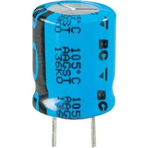 Cond Elco radial Low ESR 105° 2200 µF 20 % 16 V pas 7.5 mm Vishay 2222 136 65222