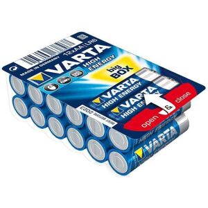 Varta High Energy 04906 - Batterie 12 x type AA - Alcaline - Publicité