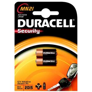 Duracell MN 21 - Batterie pour système de sécurité de voiture Alcaline - Publicité
