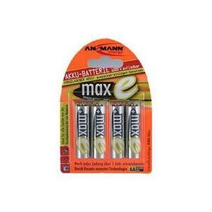 ANSMANN maxE - Batterie 4 x type AA - NiMH - (rechargeables) - 2100 mAh - Publicité