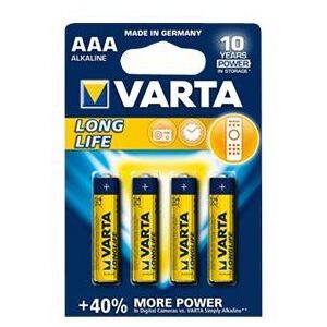 Varta Longlife - Batterie 4 x AAA Alkalisch - Publicité