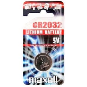 Maxell pile bouton lithium CR2032 - Publicité