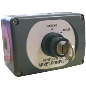 ; 720405 - boitier arret pompier BAP-A a emission 24/48v - 710004