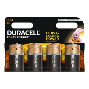 Duracell Plus Power MN1300 - Batterie 4 x D - Alcaline - Publicité
