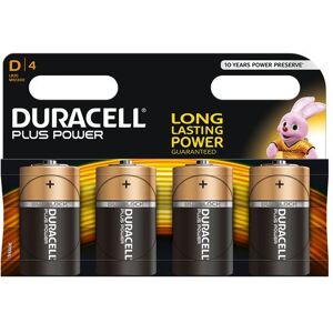 Duracell Plus Power MN1300 - Batterie 4 x D - Alcaline - Publicité