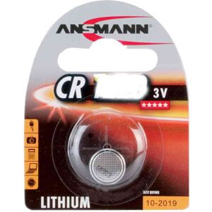 ANSMANN Lot de 5 Blisters de 1 pile bouton lithium CR2016 - Publicité