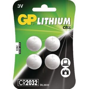 GP Coin Batterie Lithium CR2025, 3V, 4er - Publicité