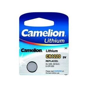 Camelion Batterie au lithium pile bouton CR 1220 pour 3,0 V, 12 x 2,0 mm, sous blister - Publicité