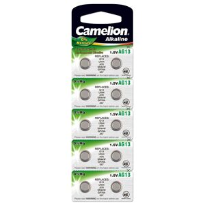Camelion ORIGINAL BADBOYZ 10 X AG13 LR44 Button Cells Batteries - A76 L1154 SR44 G13 357 - 1.5V - Publicité