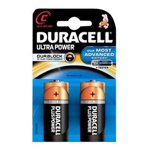 Duracell Ultra Power MX1400 - Batterie 2 x LR14 - Alcaline - Publicité