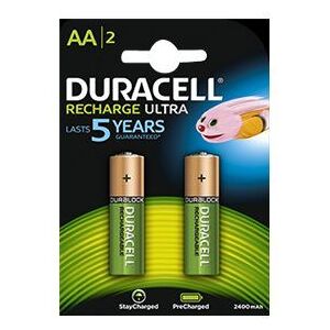 Duracell Recharge Ultra - Batterie 2 x type AA - NiMH - (rechargeables) - 2400 mAh - Publicité