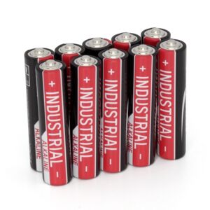 PILES LR03 ALCALINES INDUSTRIAL AAA 1.50V 1200mAh x10 ANSMANN - Publicité