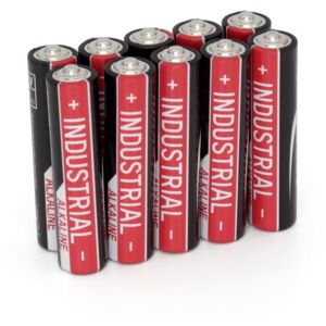 PILES LR03 ALCALINES INDUSTRIAL AAA 1.50V 1200mAh x10 ANSMANN - Publicité