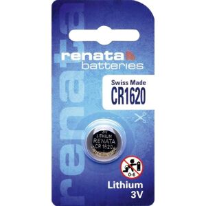 RENATA Blister de 1 Pile bouton lithium CR1620 3V 68 mAh - Publicité