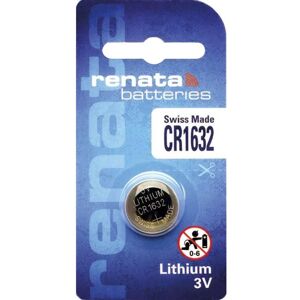 RENATA Blister de 1 Pile bouton lithium CR1632 3V 137 mAh - Publicité