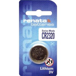 RENATA Blister de 1 Pile bouton lithium CR2320 3V 150 mAh - Publicité
