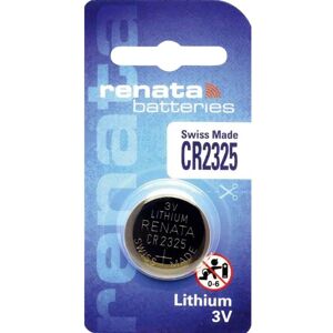 RENATA Blister de 1 Pile bouton lithium CR2325 3V 190 mAh - Publicité