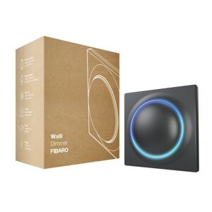 FIBARO - Interrupteur variateur intelligent Z-Wave+ Fibaro Walli Dimmer Anthracite (pack de 10) - Publicité