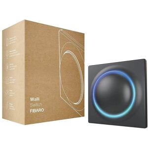 FIBARO - Interrupteur intelligent Z-Wave+ Fibaro Walli Switch Anthracite (pack de 10) - Publicité